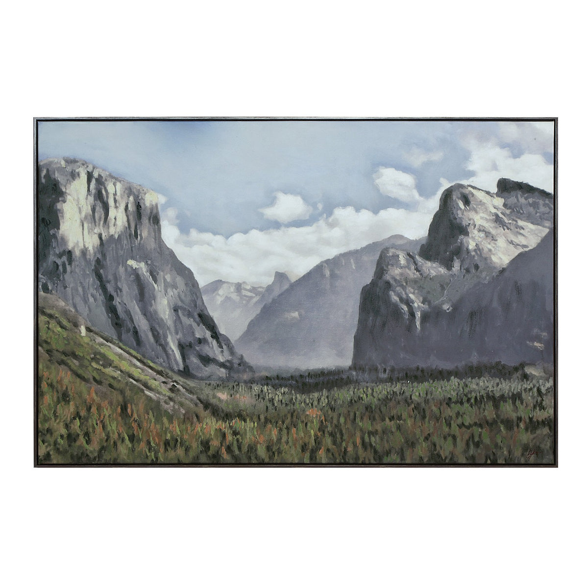 Renwil Canada - OL2200 - Canvas Art - Granato - Grey Wood