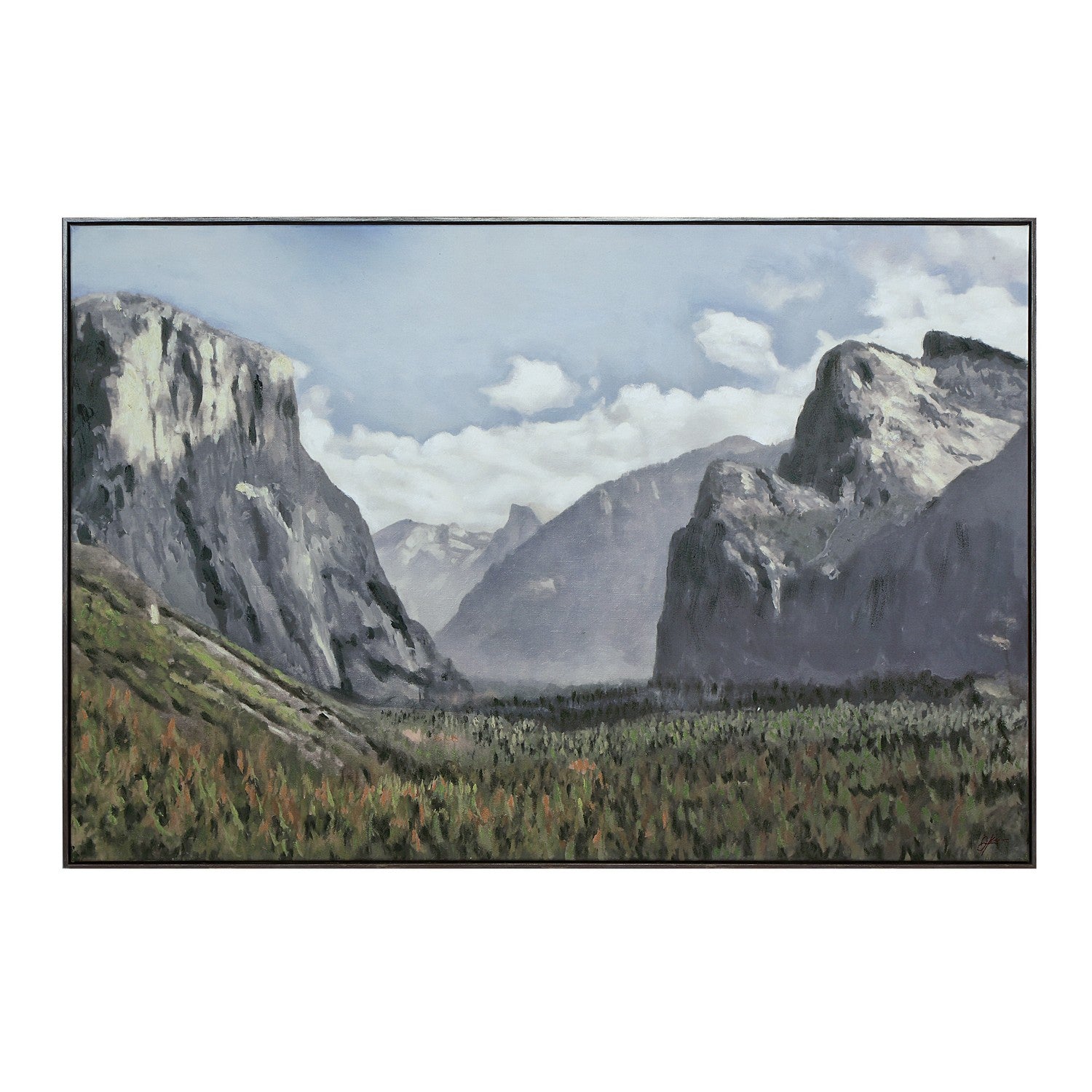 Renwil Canada - OL2200 - Canvas Art - Granato - Grey Wood