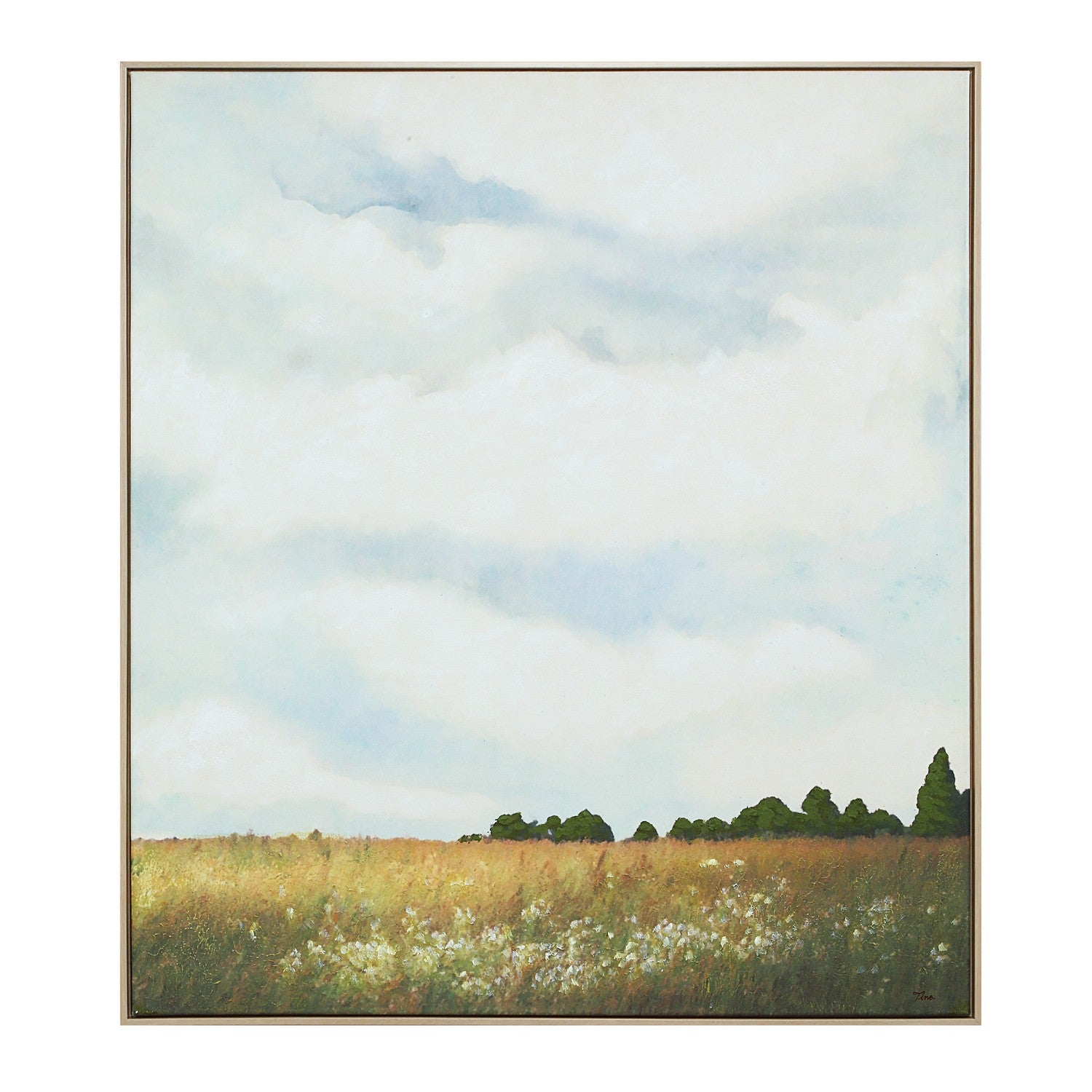 Renwil Canada - OL2202 - Canvas Art - Lasso - New Bleached Wood