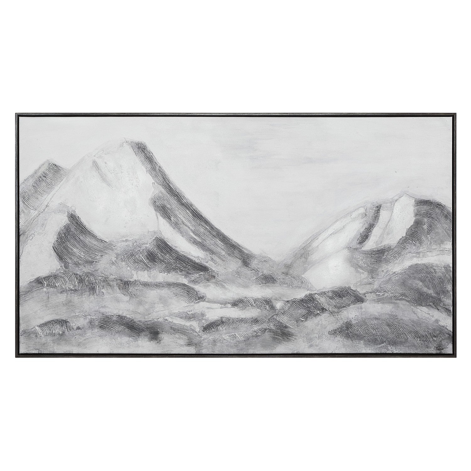 Renwil Canada - OL2203 - Canvas Art - Romi - Grey Wood