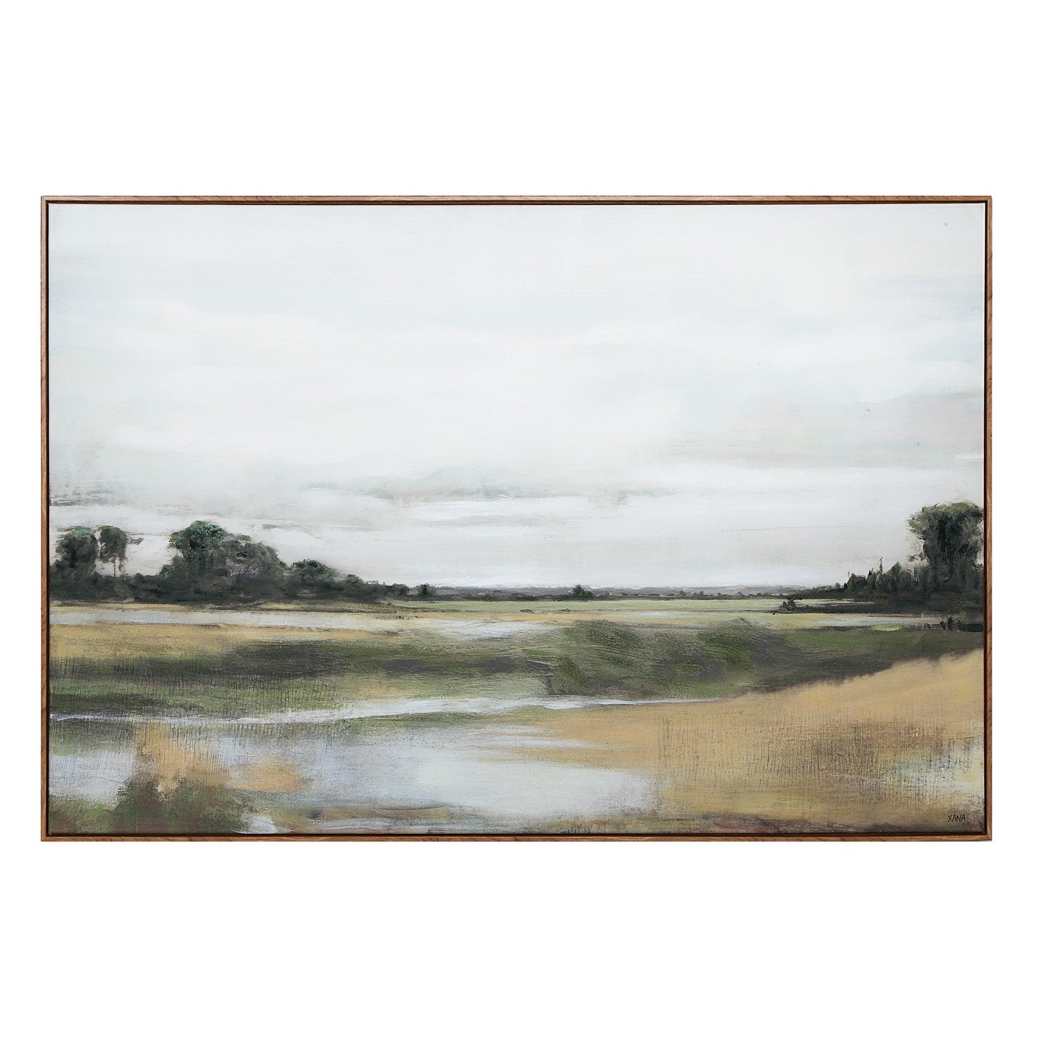 Renwil Canada - OL2208 - Canvas Art - Arcos - Medium Wood