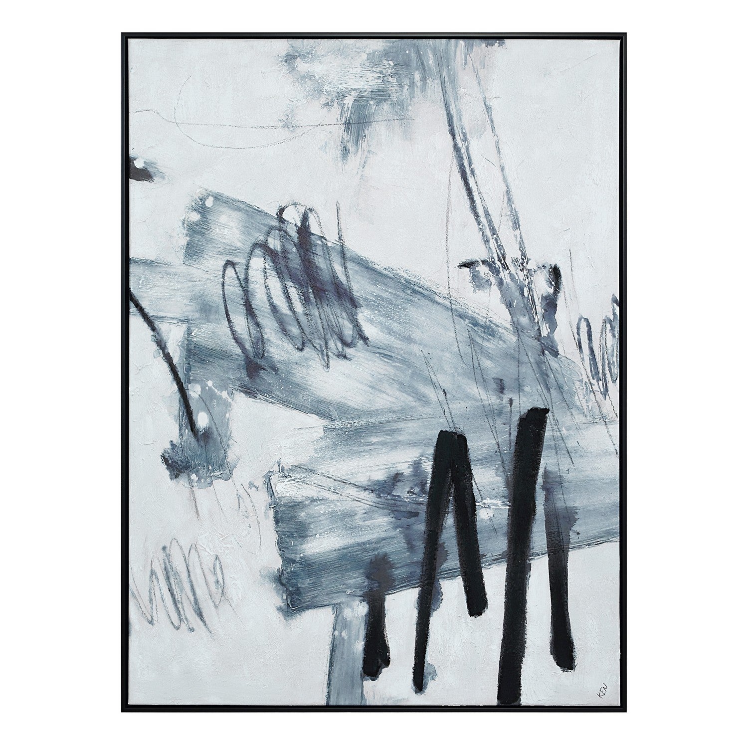 Renwil Canada - OL2215 - Canvas Art - Senso - Black
