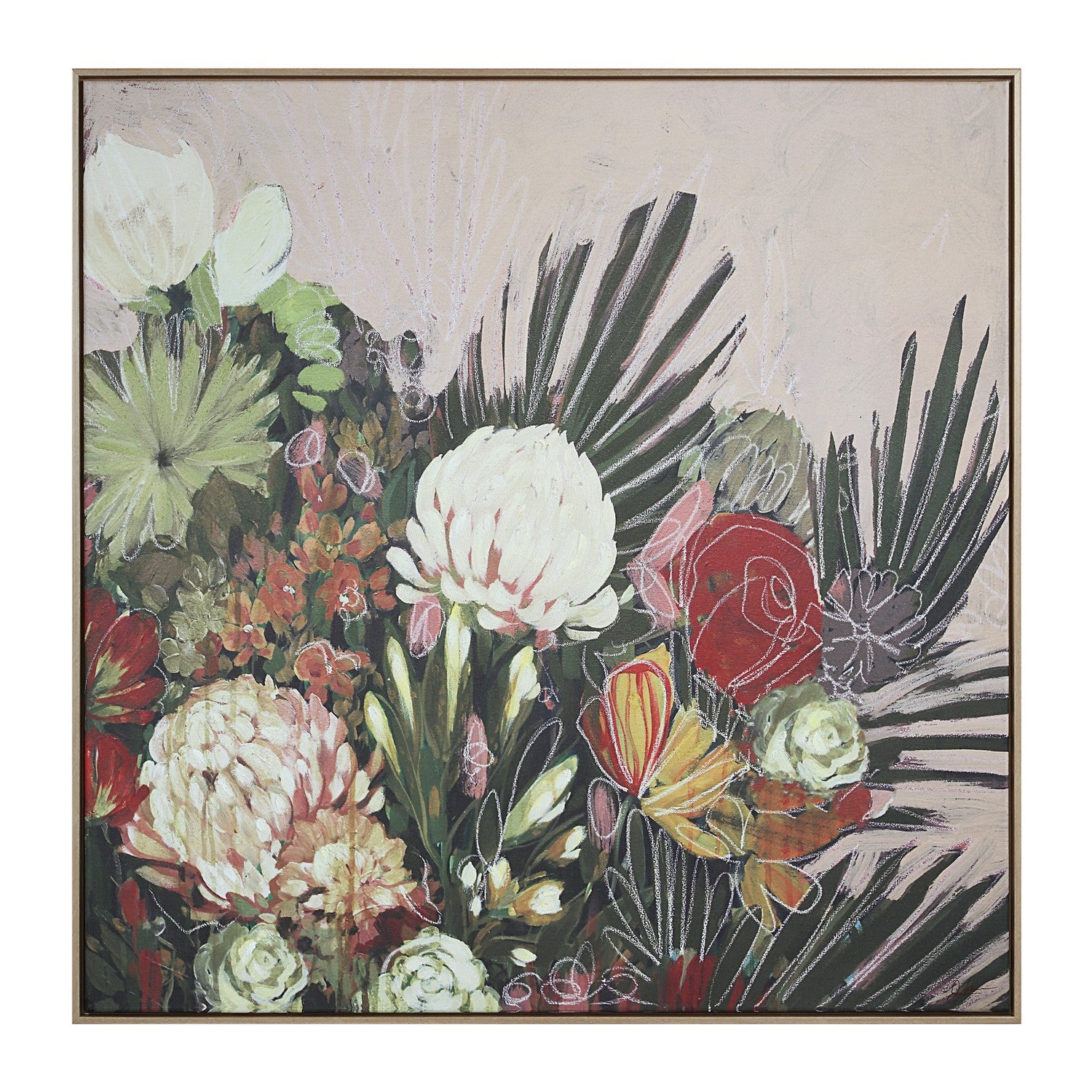 Renwil Canada - OL2216 - Canvas Art - Belleza - New Bleached Wood