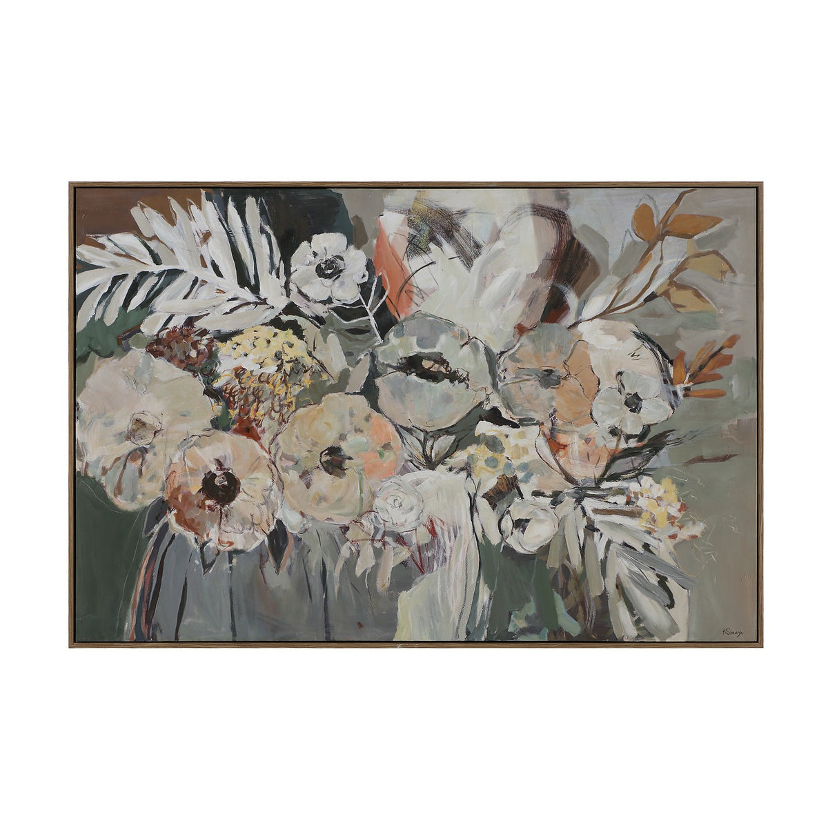 Renwil Canada - OL2227 - Canvas Art - Paine - Medium Walnut