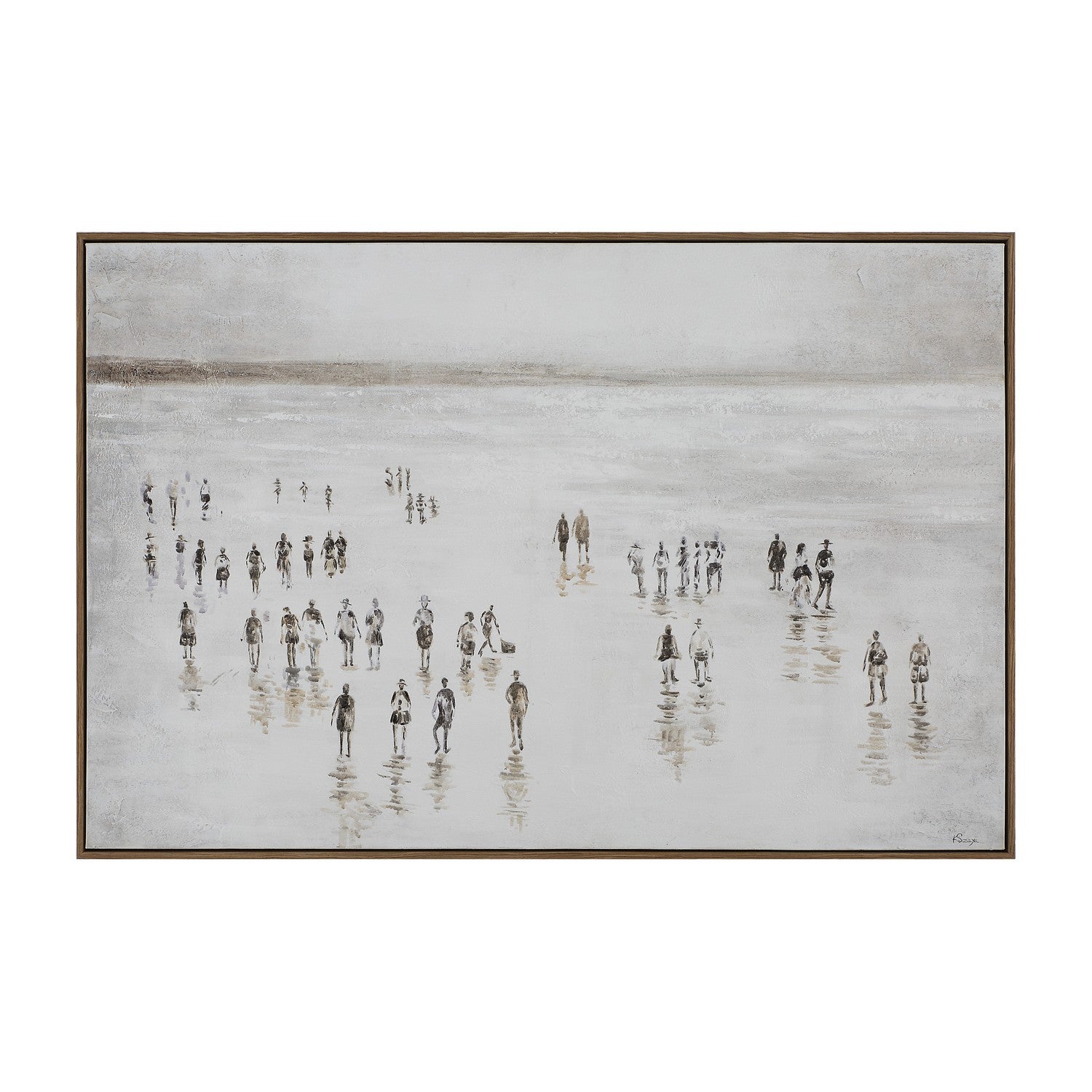 Renwil Canada - OL2230 - Canvas Art - Lagoa - Medium Walnut