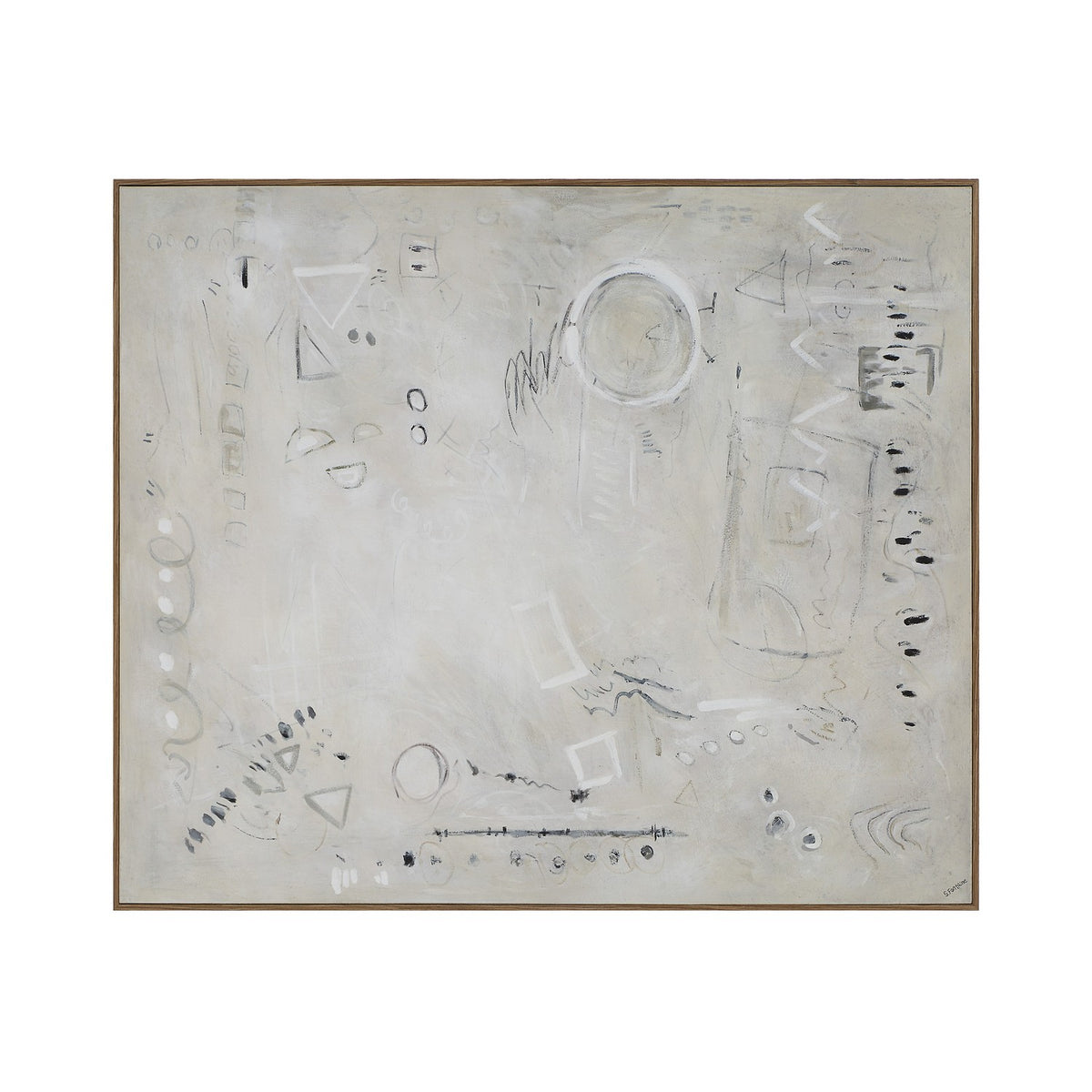 Renwil Canada - OL2233 - Canvas Art - Reims - Medium Walnut