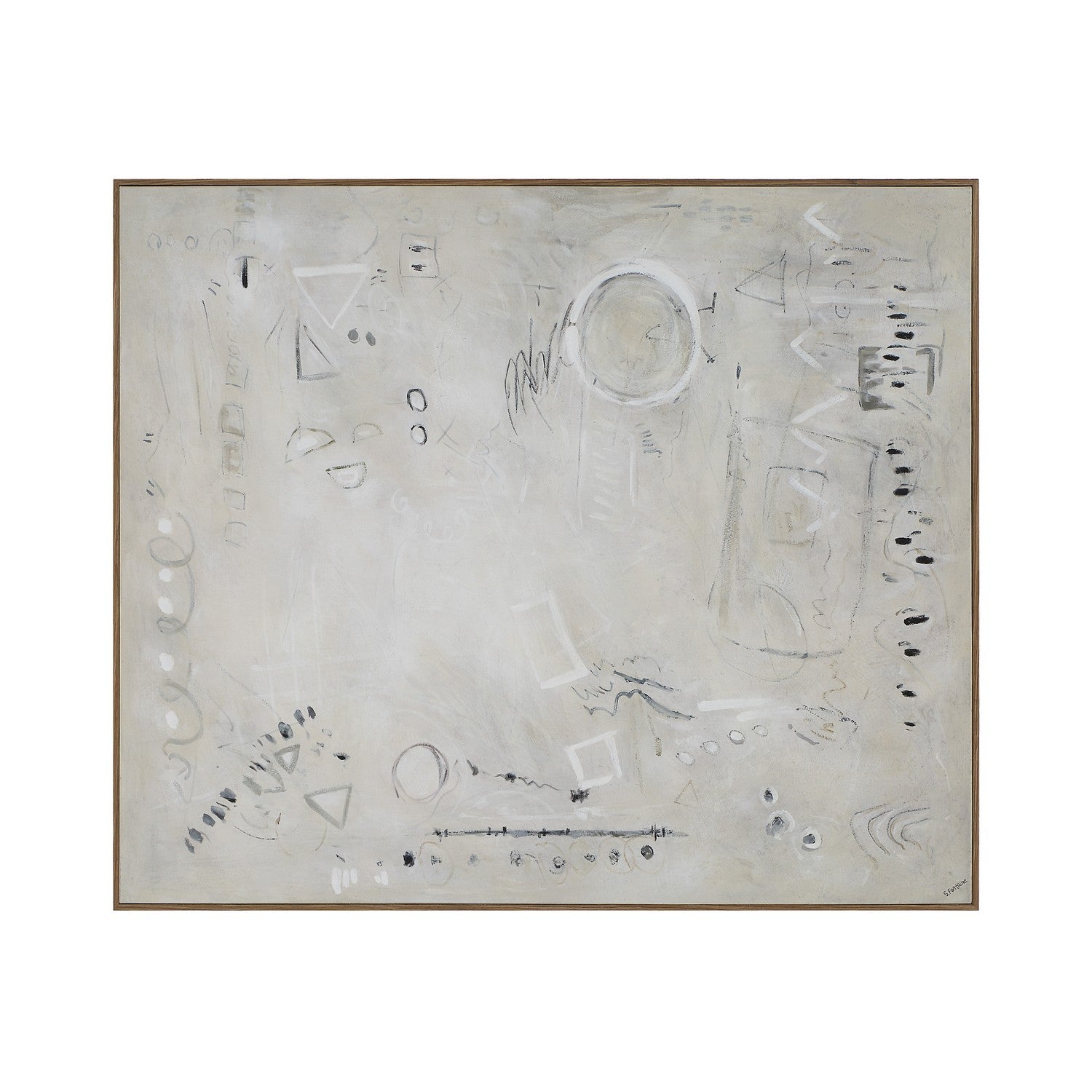 Renwil Canada - OL2233 - Canvas Art - Reims - Medium Walnut