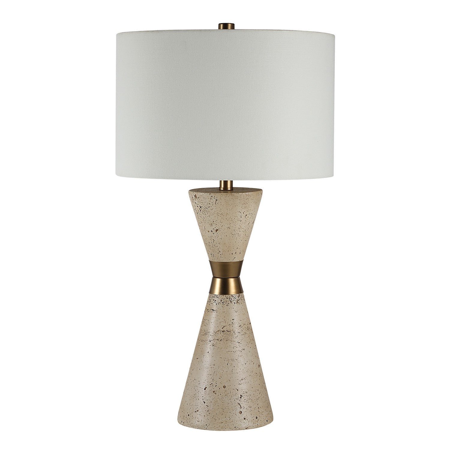 Renwil Canada - LPT1387EV - Table Lamp - Veza - Faux Beige Travertine