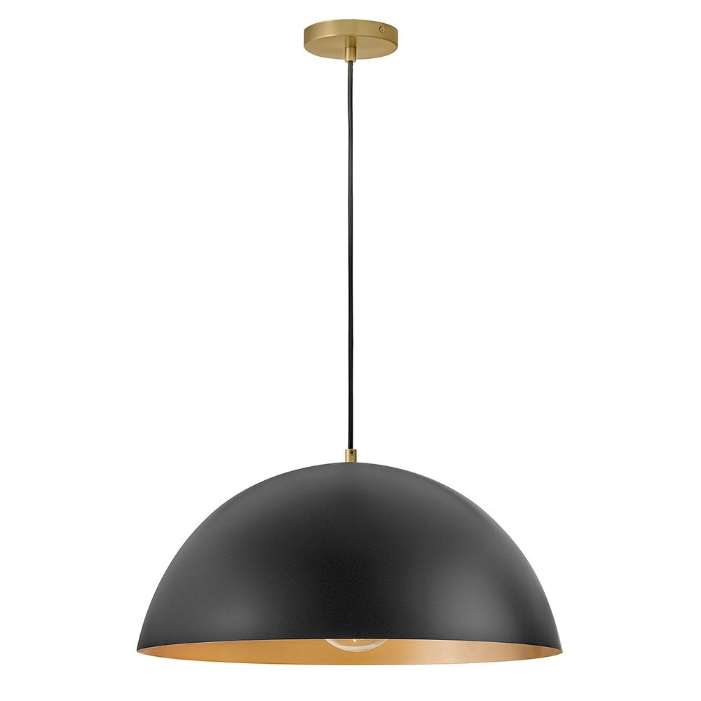 Lark Living - 83304BK - LED Pendant - Lou - Black