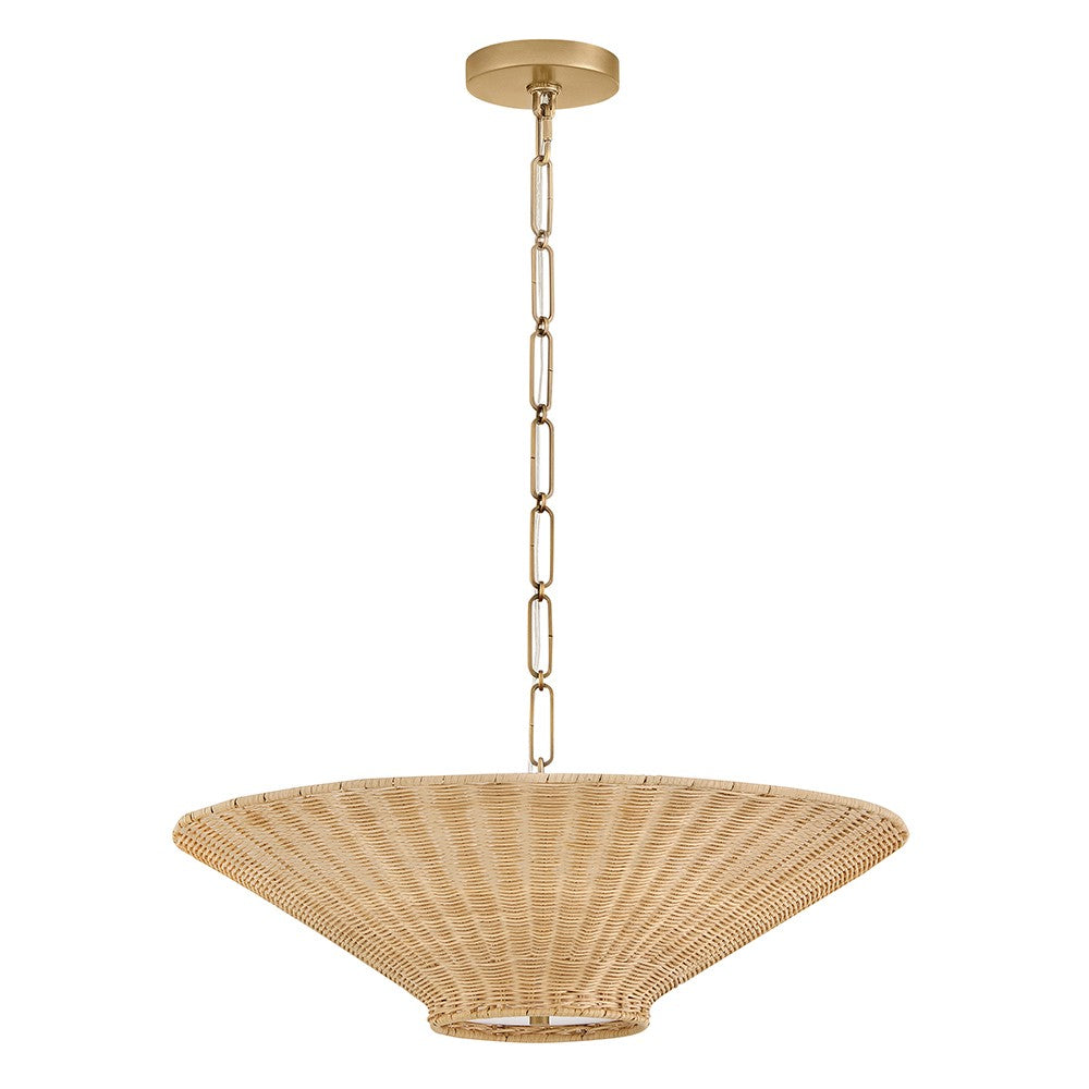 Hinkley Canada - 48457HB - LED Chandelier - Delia - Heritage Brass