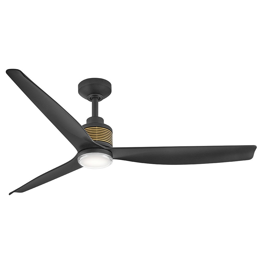 Hinkley Canada - 908052FMB-LDD - Plafond de 52 pouces Ventilateur  - Oris - Noir mat