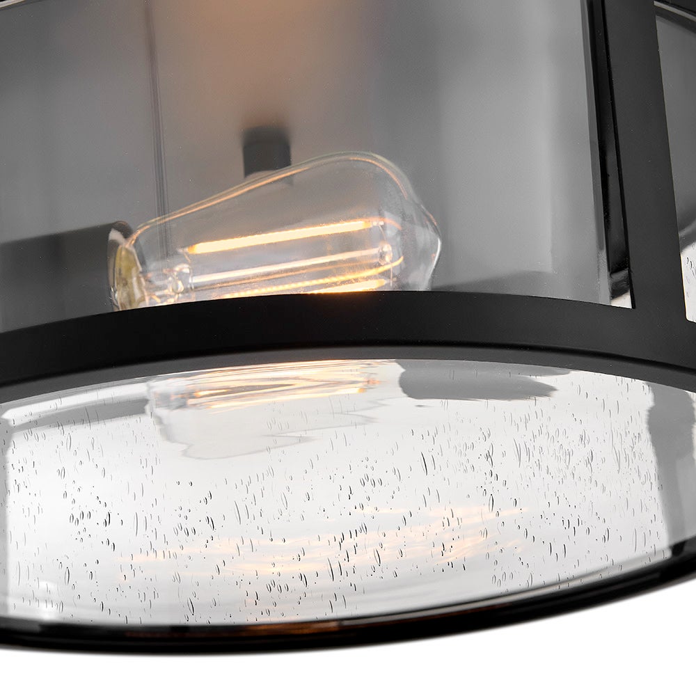 Alouette 82053BK Alfie Plafonnier en noir