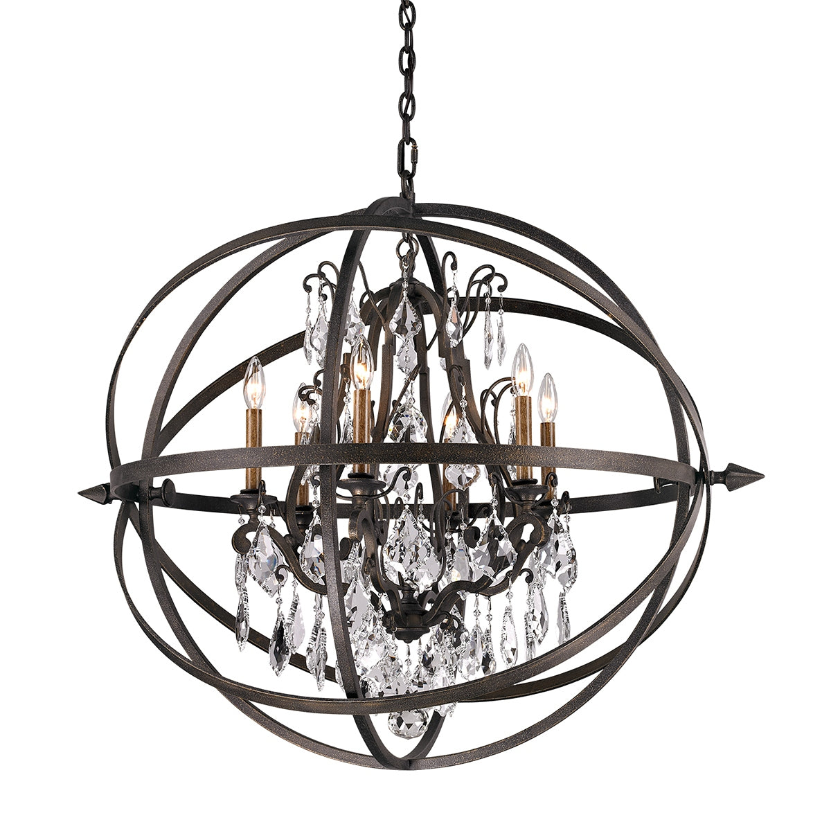 Troy Lighting Canada - F2997-VBZ - Six lampes Suspendu - Byron - Bronze vintage