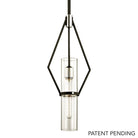 Troy Lighting Canada - F6324-TBK/PN - Une lampe Suspension - Raef - Nickel texturé noir et poli