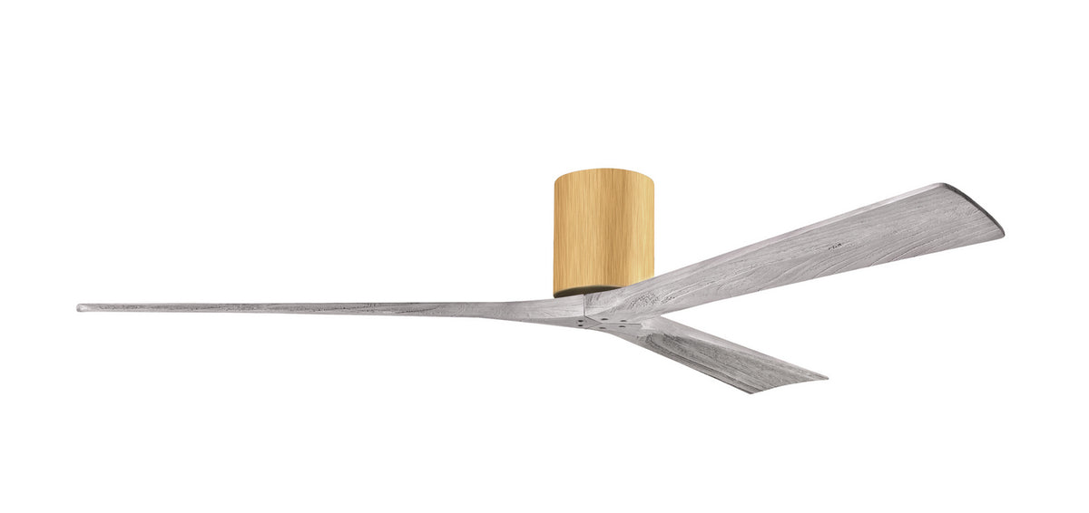 Matthews Fan Company - IR3H-LM-BW-72 - 72"Ceiling Fan - Irene-3H - Light Maple