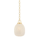 Hudson Valley Canada - 2013-AGB - One Light Pendant - Enosburg - Aged Brass