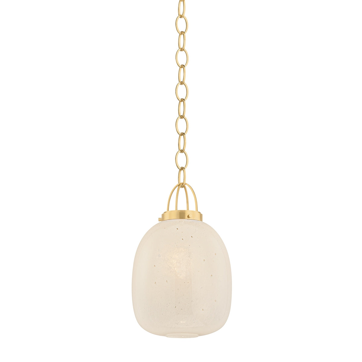 Hudson Valley Canada - 2013-AGB - One Light Pendant - Enosburg - Aged Brass