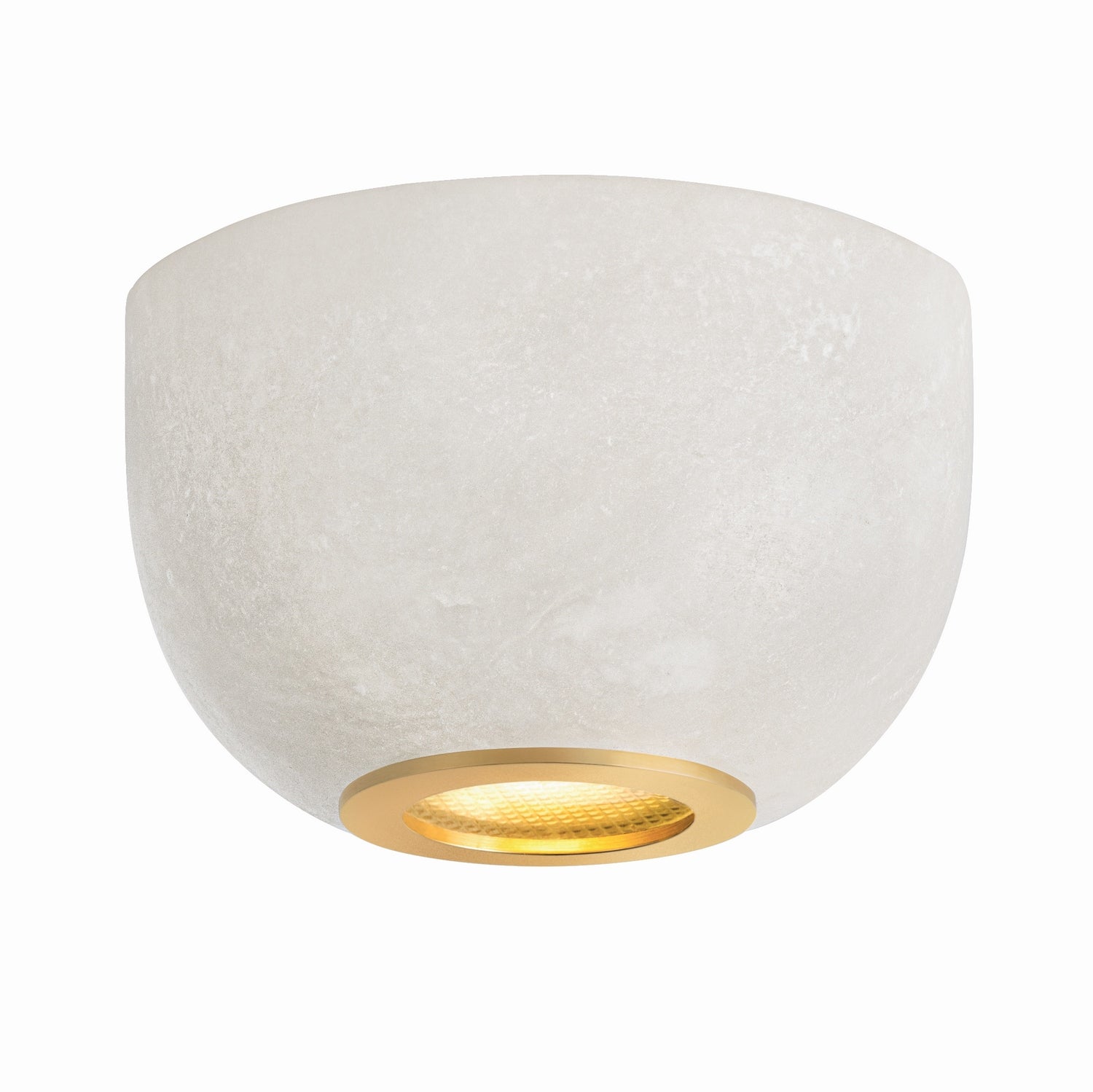 Hudson Valley Canada - 3231-AGB - One Light Flush Mount - Bains Corner - Aged Brass