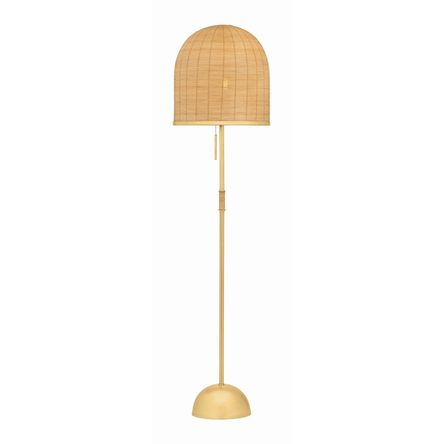 Vallée de l'Hudson Canada - L9864-AGB - Lampadaire à une lumière - Darfield - Laiton vieilli