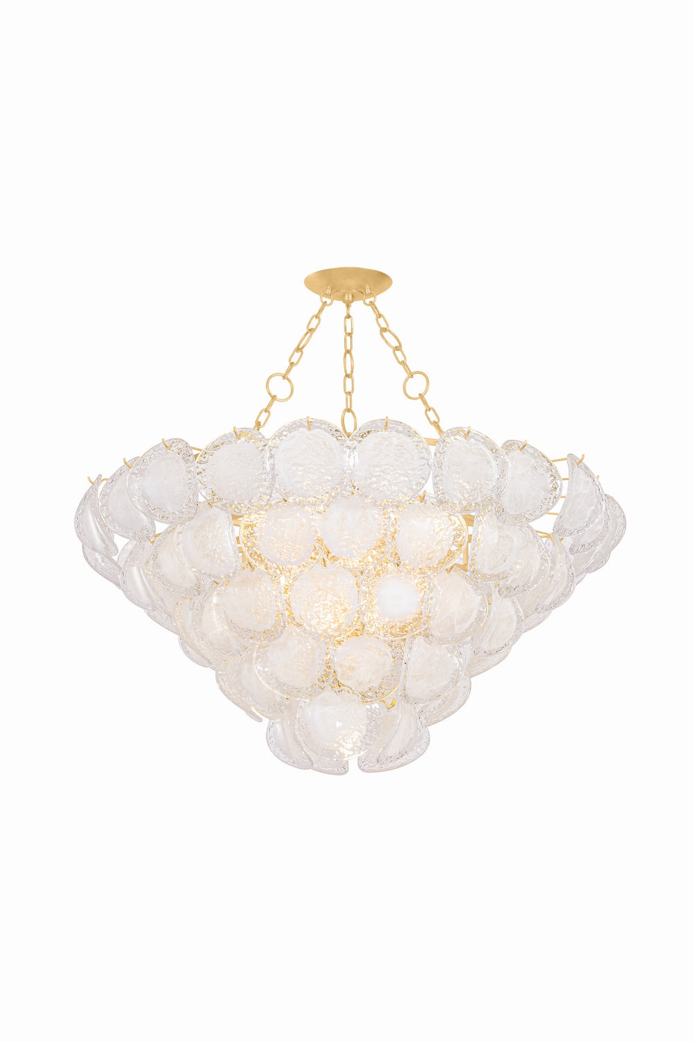 Hudson Valley Canada - 1350-VGL - 17 Light Chandelier - Cedar Hill - Vintage Gold Leaf