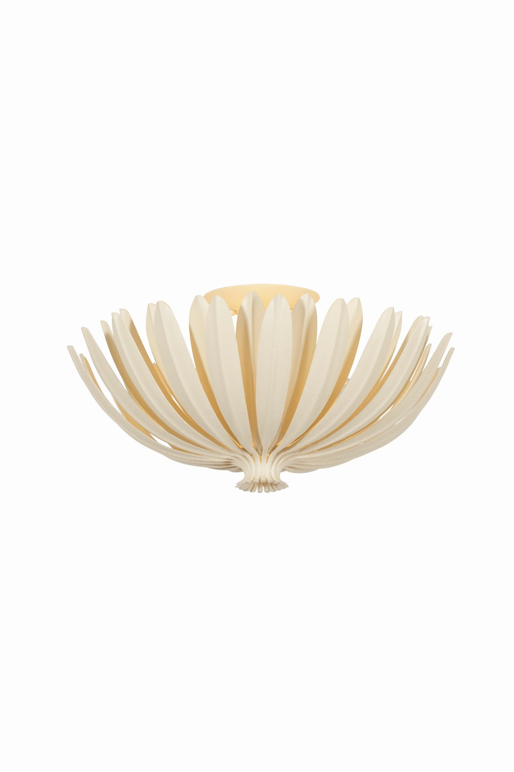 Hudson Valley Canada - 1819-CP - Three Light Semi Flush Mount - Whitfield - Cream Plaster