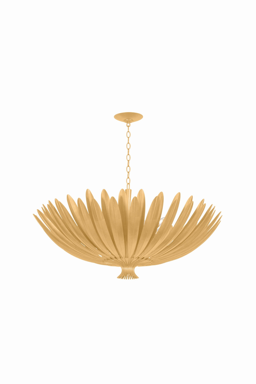 Hudson Valley Canada - 1848-VGL - 12 Light Chandelier - Whitfield - Vintage Gold Leaf