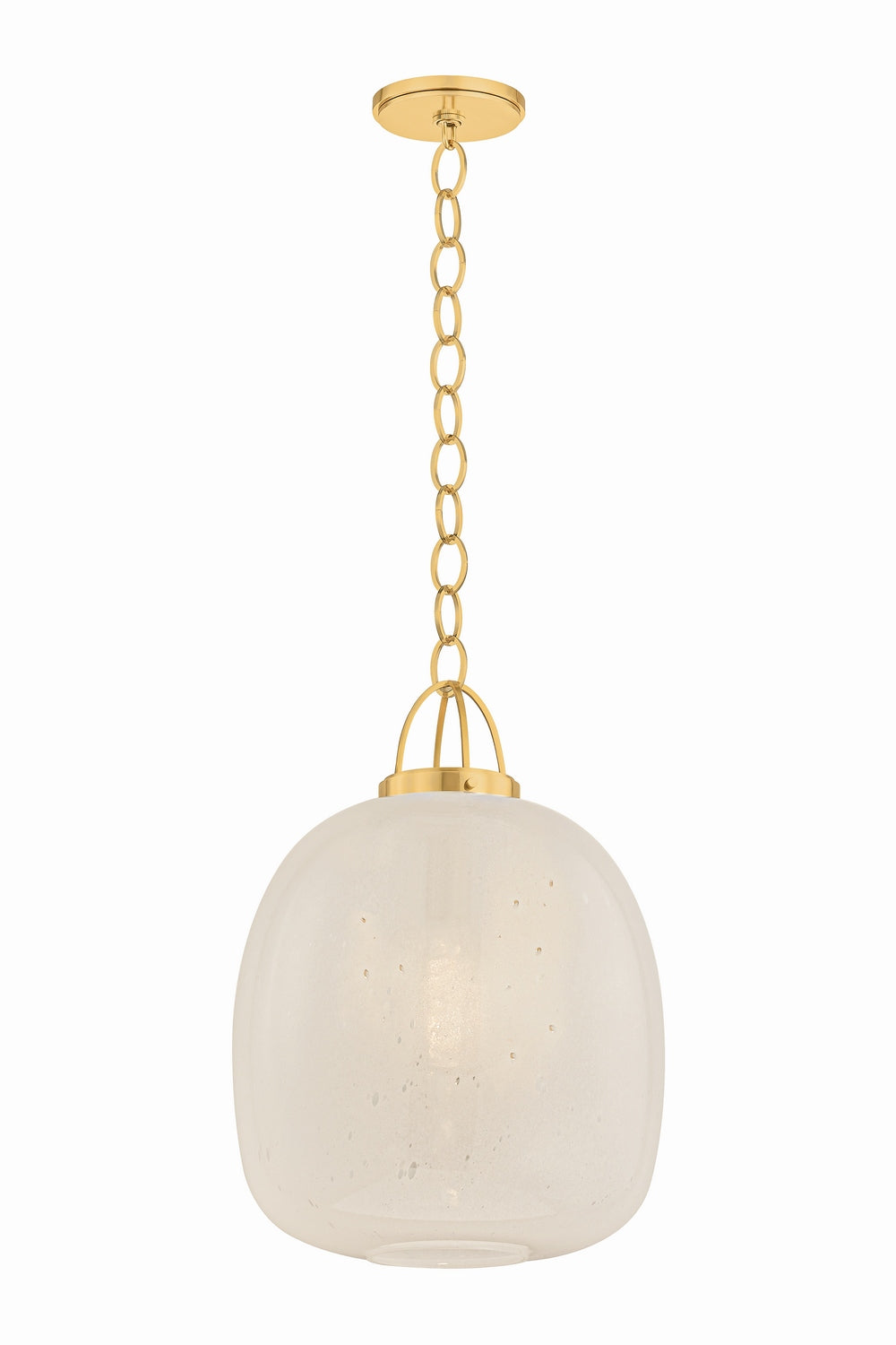 Hudson Valley Canada - 2016-AGB - One Light Pendant - Enosburg - Aged Brass
