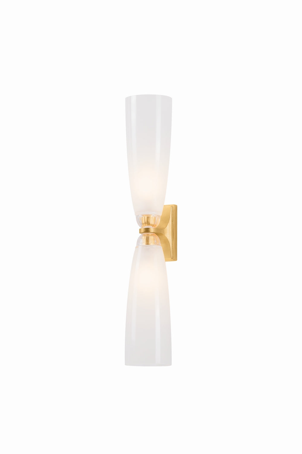 Hudson Valley Canada - 2862-VGL - Two Light Bath - Ravenswood - Vintage Gold Leaf