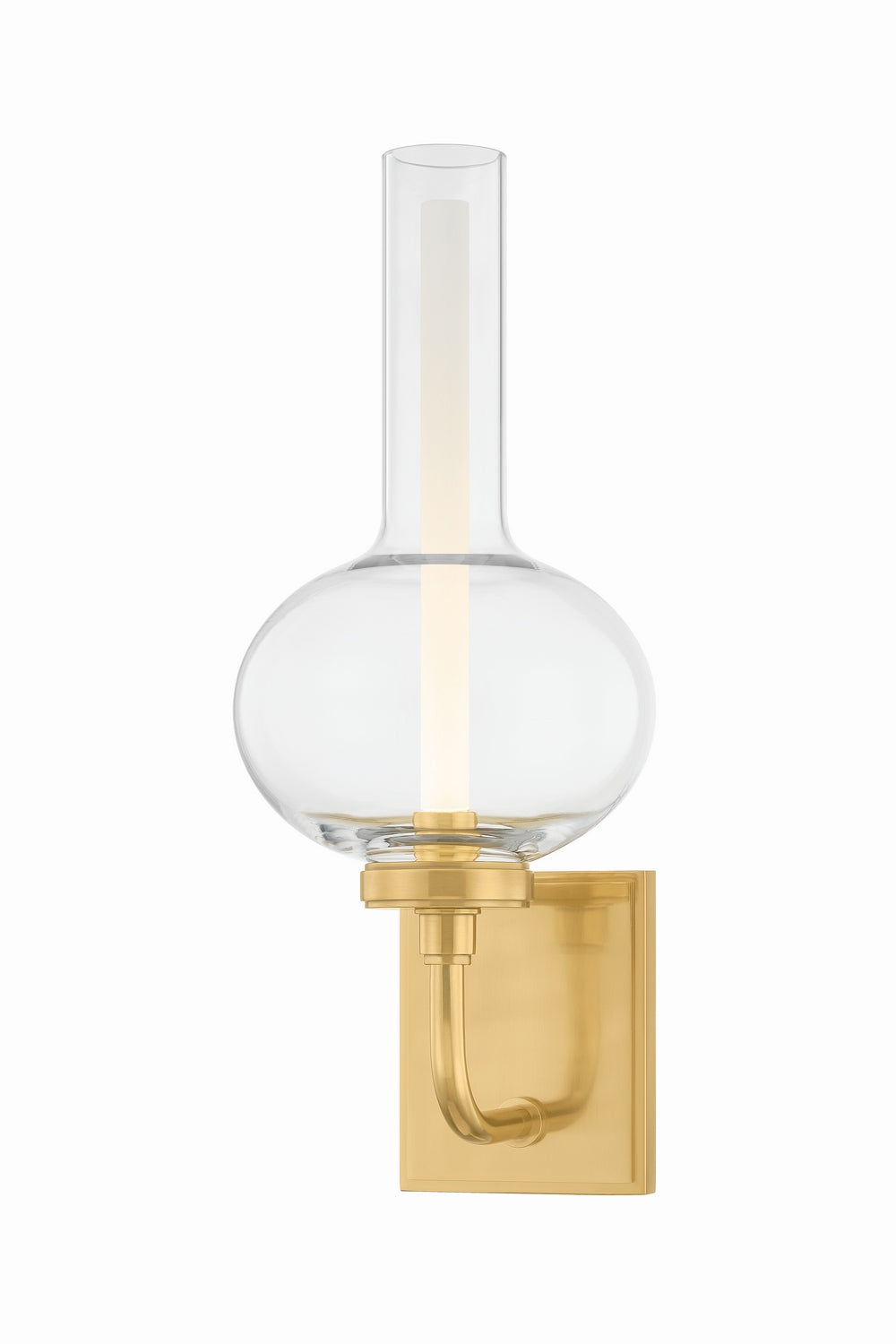 Hudson Valley Canada - 4831-AGB - LED Wall Sconce - Rossman - Aged Brass