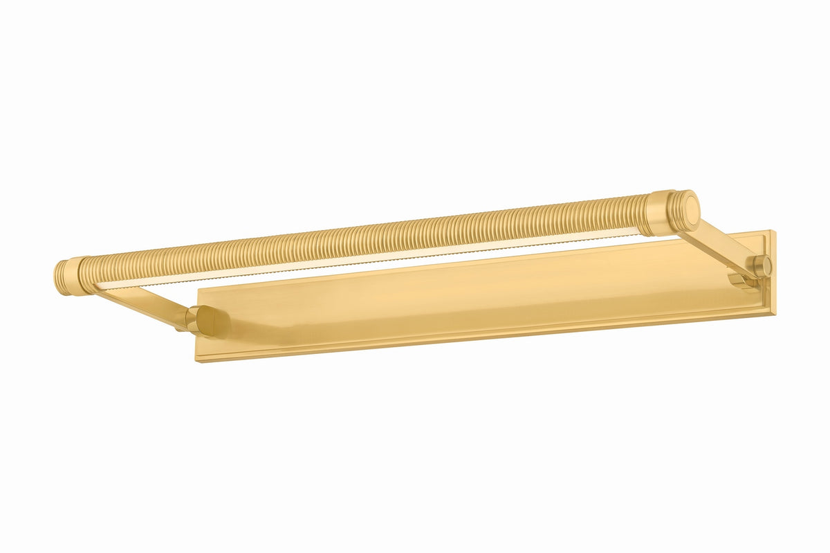 Hudson Valley Canada - 7324-AGB - LED Picture Light - Duell - Aged Brass