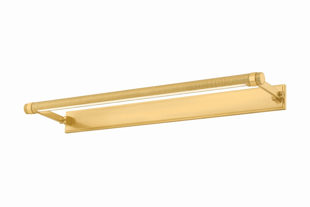 Hudson Valley Canada - 7330-AGB - LED Picture Light - Duell - Aged Brass