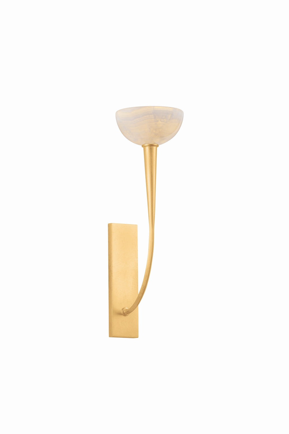 Hudson Valley Canada - 9020-VGL - One Light Wall Sconce - Maywood - Vintage Gold Leaf