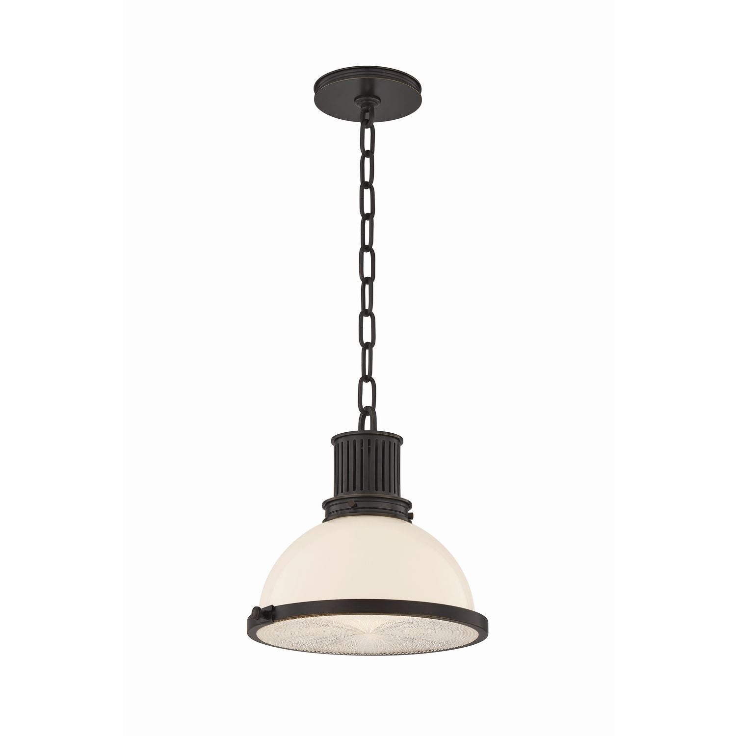 Vallée de l'Hudson, Canada - 9309-DB - Une lumière Suspension - Pinesbridge - Bronze vieilli
