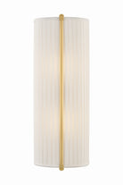 Hudson Valley Canada - AH6317-AGB - Two Light Wall Sconce - Cornell - Aged Brass