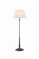 Hudson Valley Canada - AHL5964-BI - Lampadaire à une lumière - Celmins - Fer noir