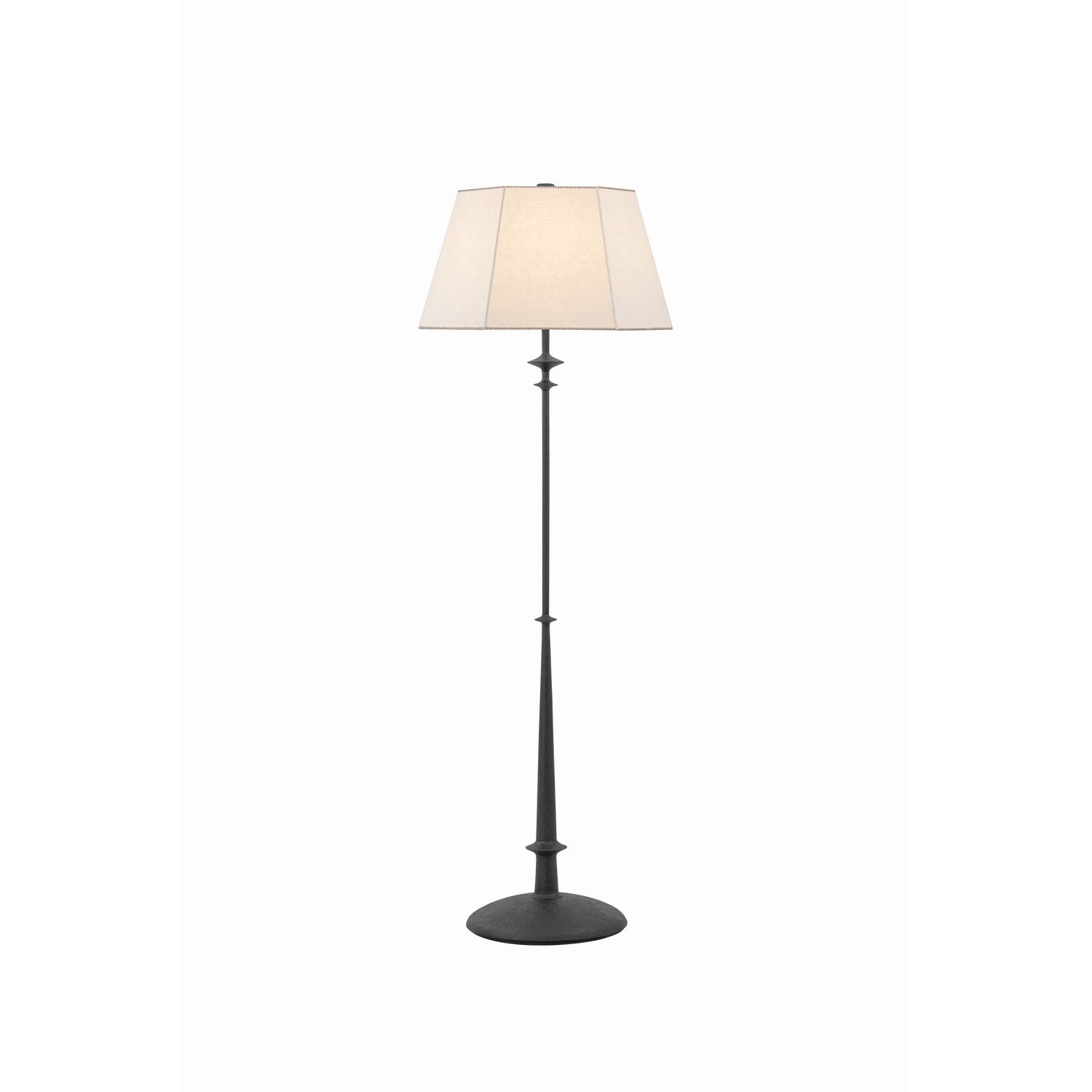 Hudson Valley Canada - AHL5964-BI - Lampadaire à une lumière - Celmins - Fer noir