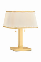 Vallée de l'Hudson Canada - AHL8419-AGB - Deux lumières Lampe de table - Claude - Laiton vieilli
