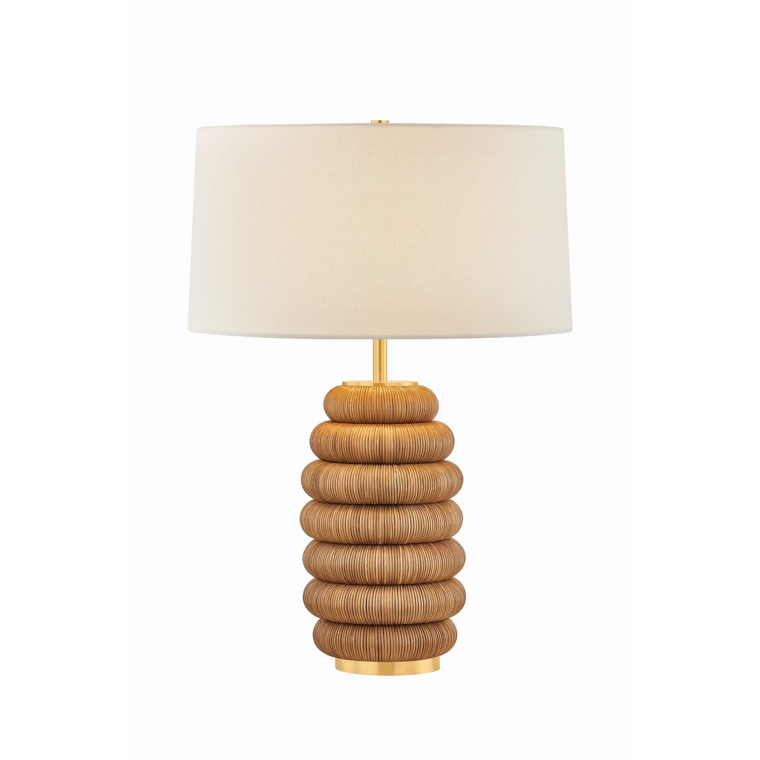 Vallée de l'Hudson, Canada - L1128-AGB - Une lampe Lampe de table - Winbrook - Laiton vieilli