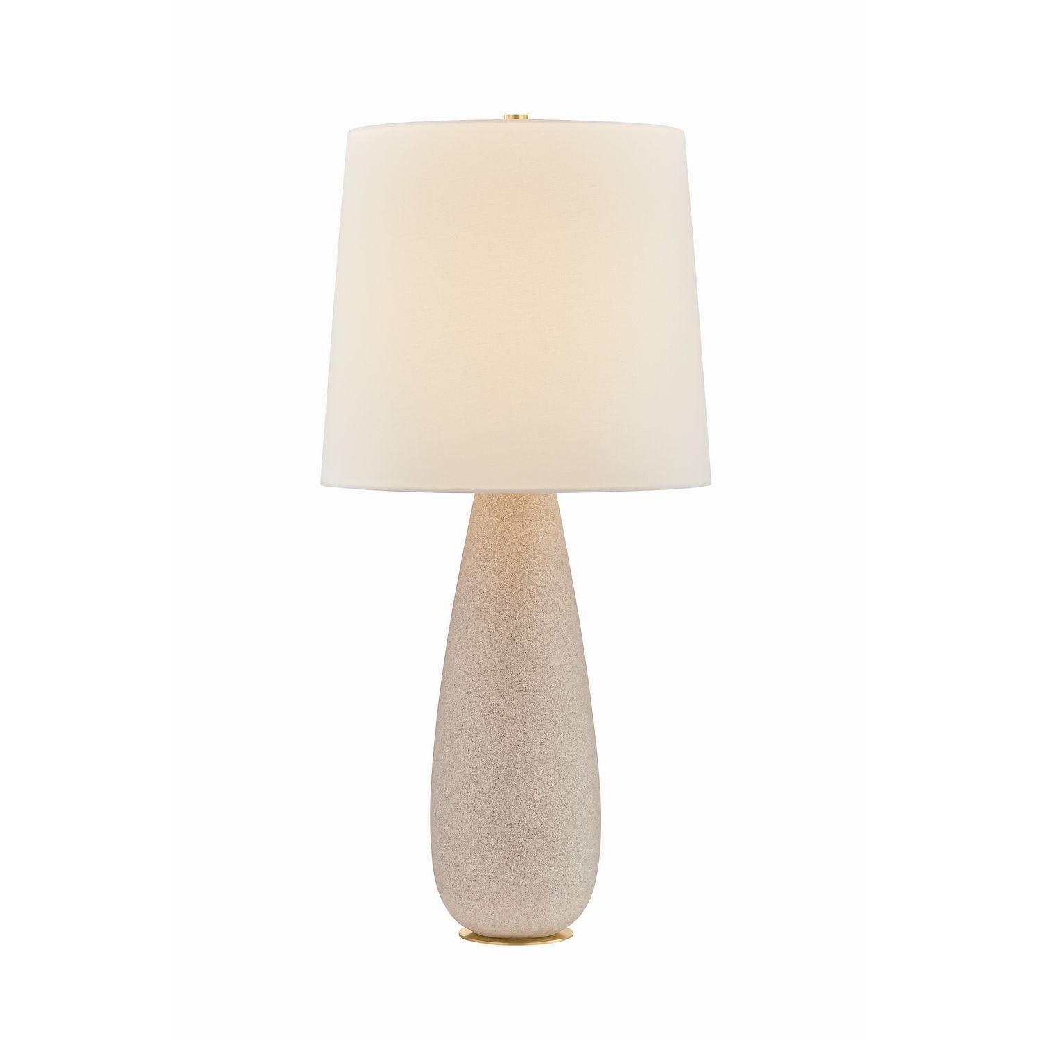 Vallée de l'Hudson, Canada - L1434-AGB/CTE - Un seul feu Lampe de table - Neelytown - Laiton vieilli