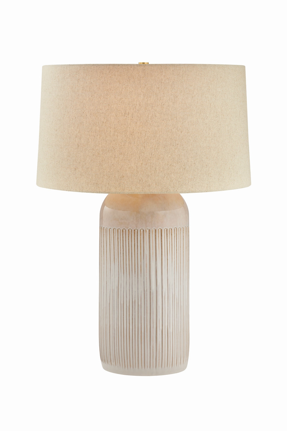 Hudson Valley Canada - L3830-AGB/CYW - One Light Table Lamp - Stevens Point - Aged Brass