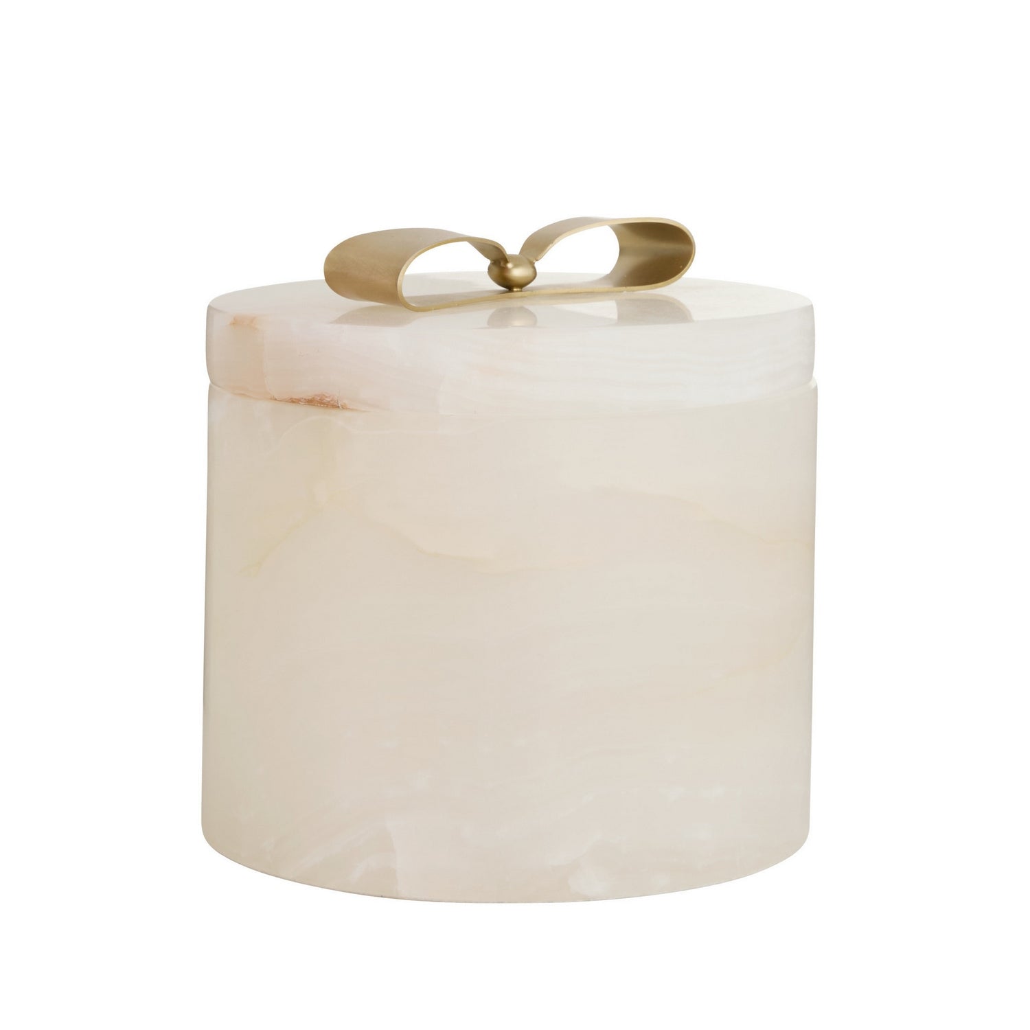 Arteriors - ARC03 - Conteneur - Monet - Onyx blanc