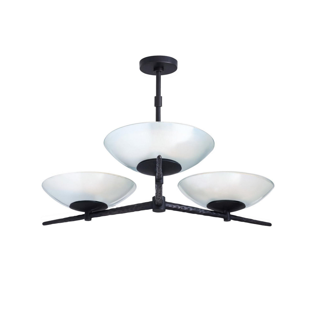 Arteriors - DLI11 - Nine Light Chandelier - Mason - Natural Iron