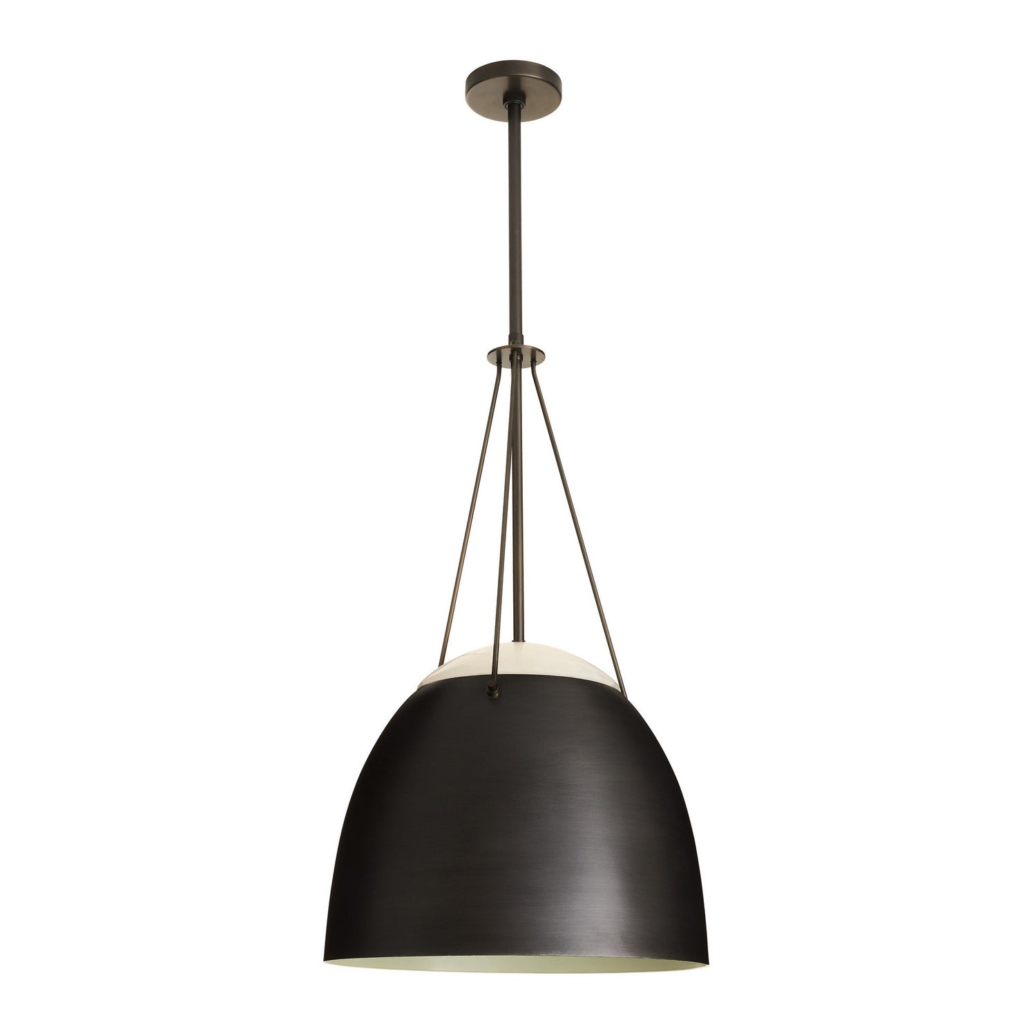 Arteriors - DPC23 - Une lumière Suspension - Léda - Bronze anglais