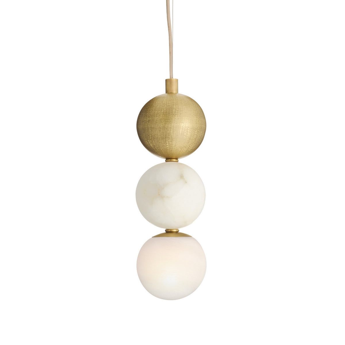 Arteriors - DPC25 - Une lumière Suspension - Mélodie - Tourbillon mat
