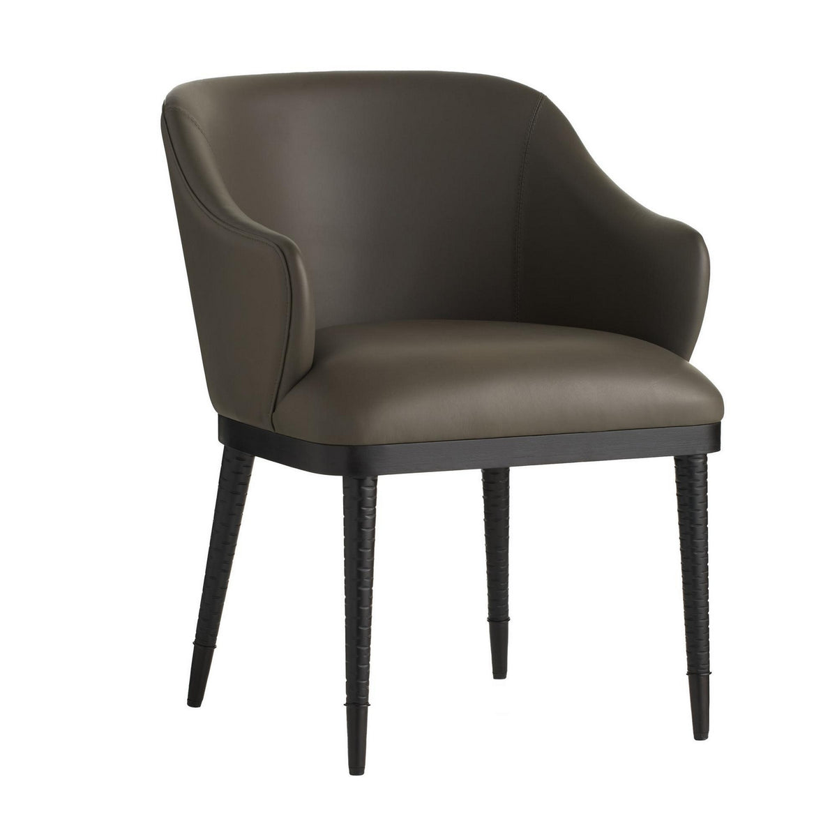 Arteriors - FRI39 - Chaise de salle à manger - Hershel - Gris foncé