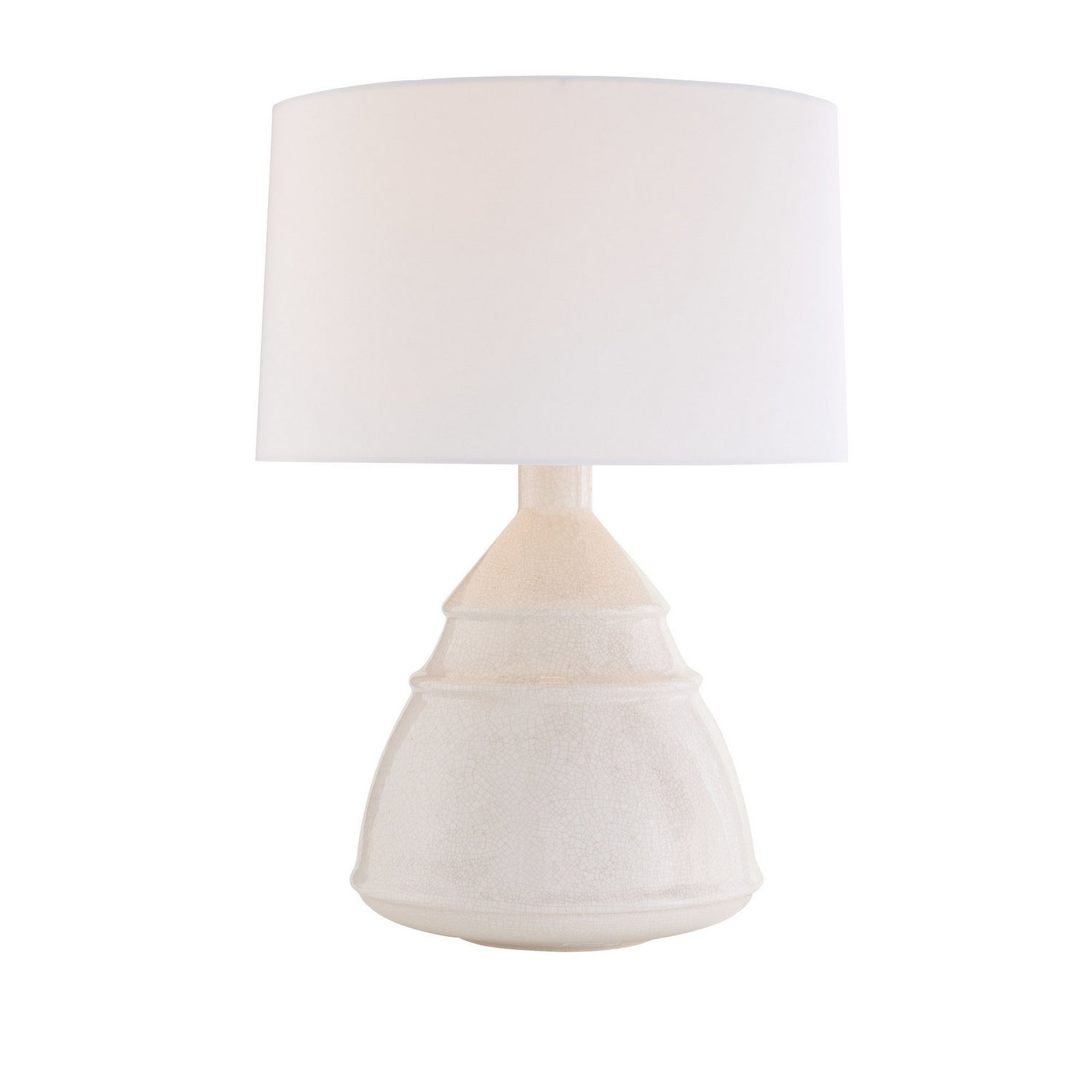 Arteriors - PTE17-580 - One Light Table Lamp - Matteo - Ivory Stained Crackle