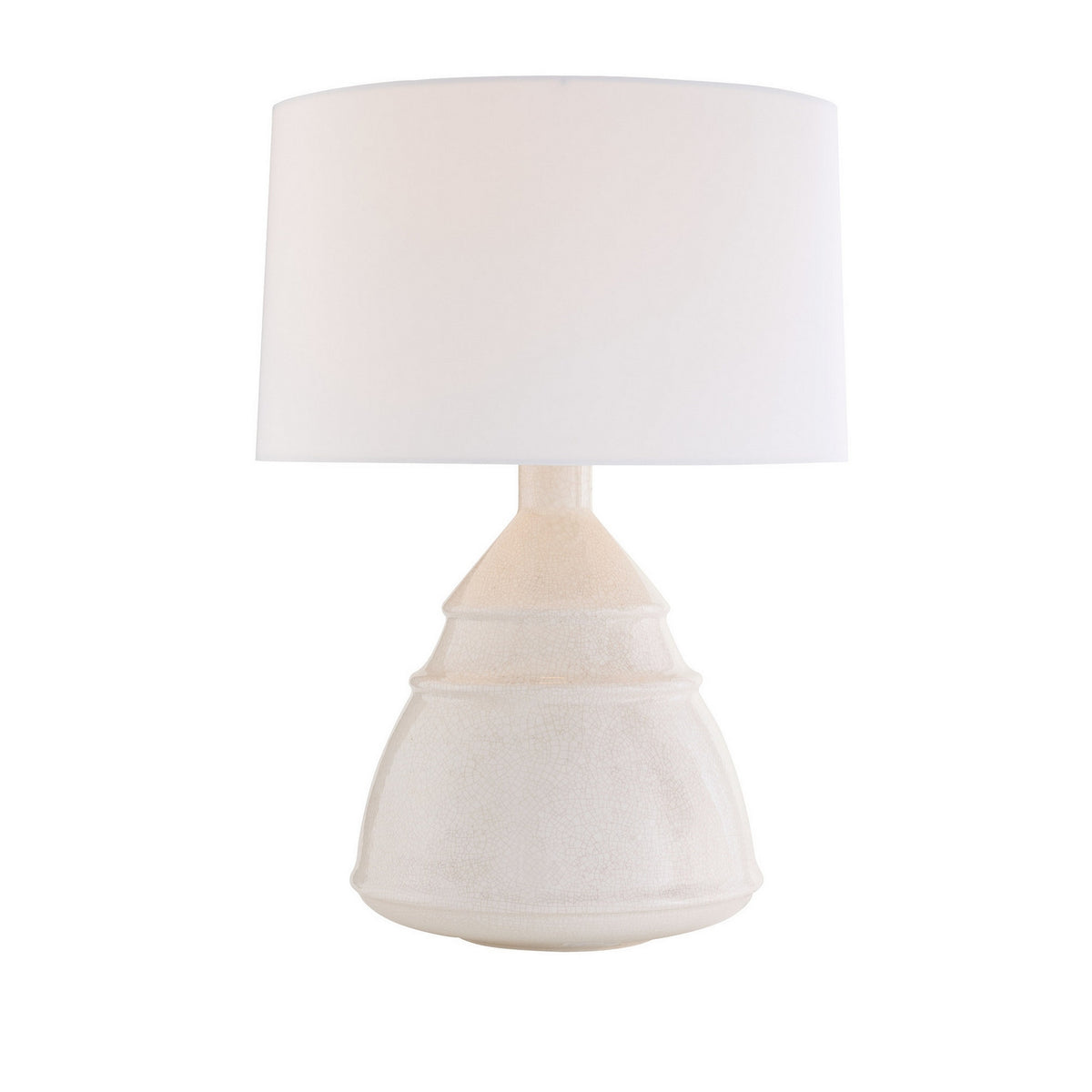 Arteriors - PTE17-580 - One Light Table Lamp - Matteo - Ivory Stained Crackle
