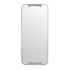Arteriors - WMI98 - Miroir - Kris - Argent vintage