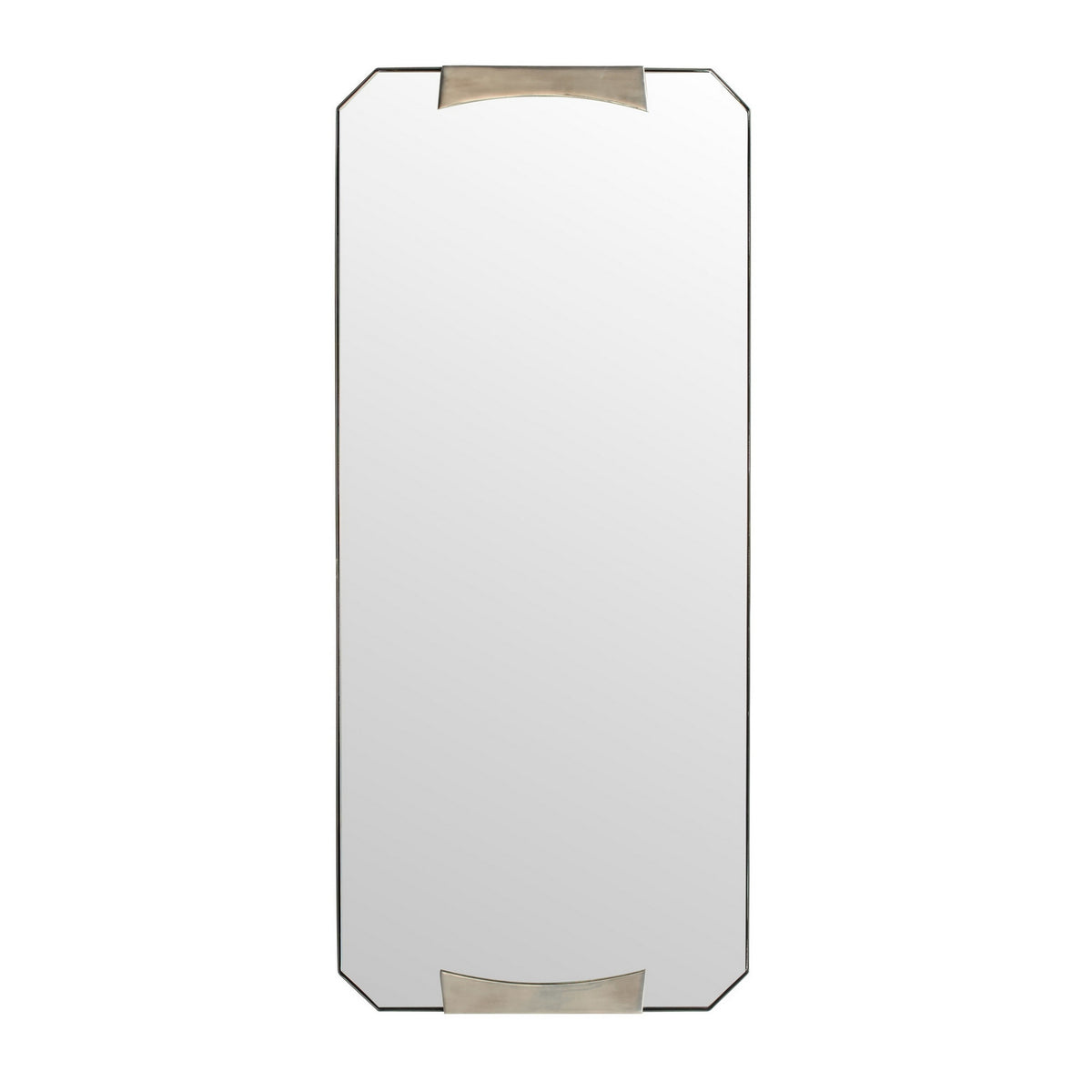 Arteriors - WMI98 - Miroir - Kris - Argent vintage