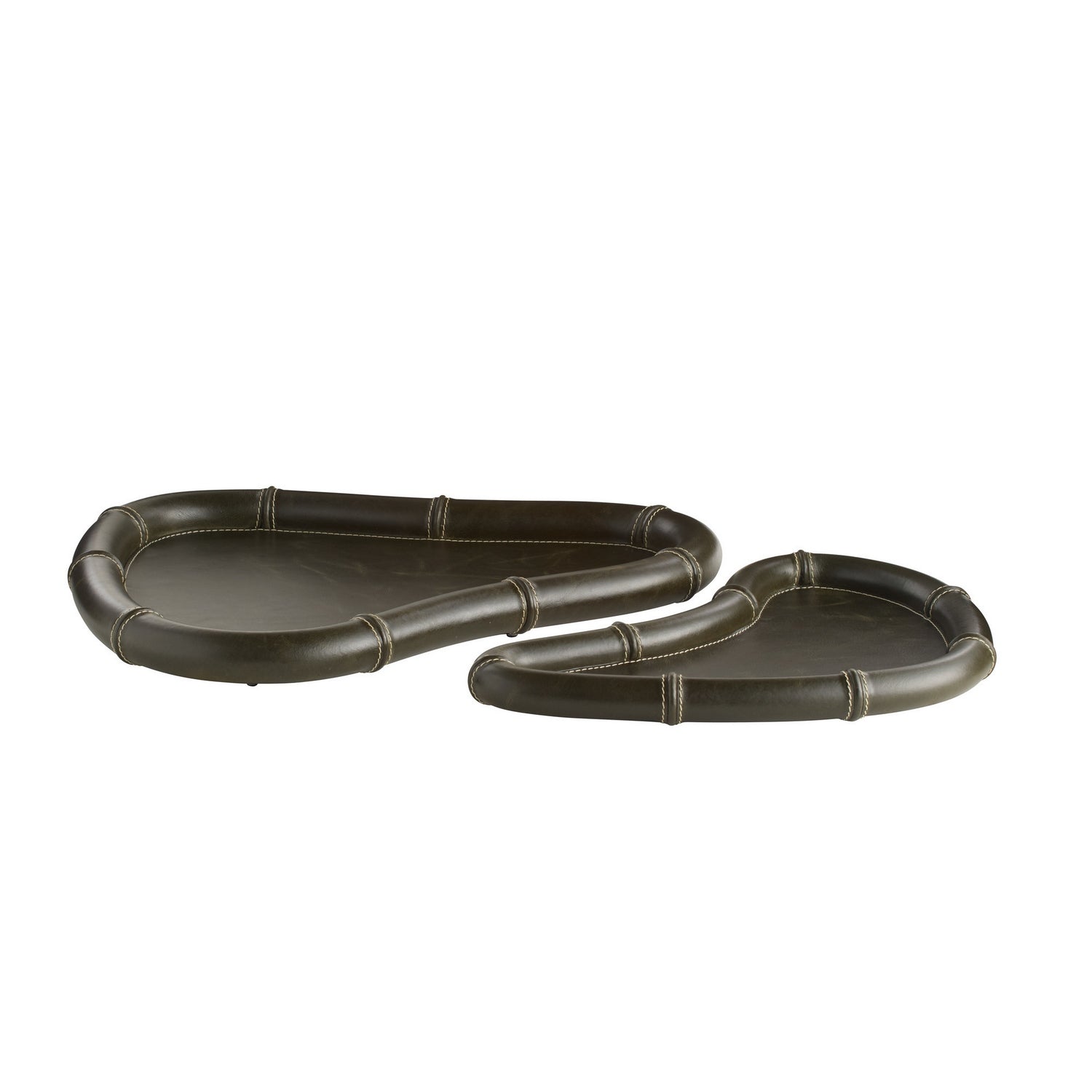 Arteriors - AYI16 - Trays, Set of 2 - Lake - Moss